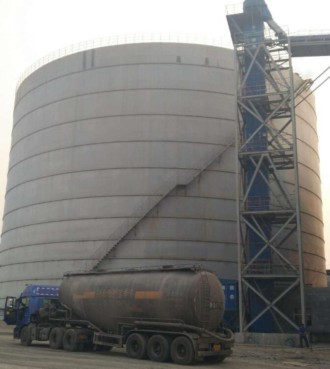 市中5万吨钢板库